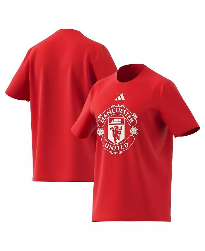 

Мужская футболка Manchester United DNA Adidas, красный
