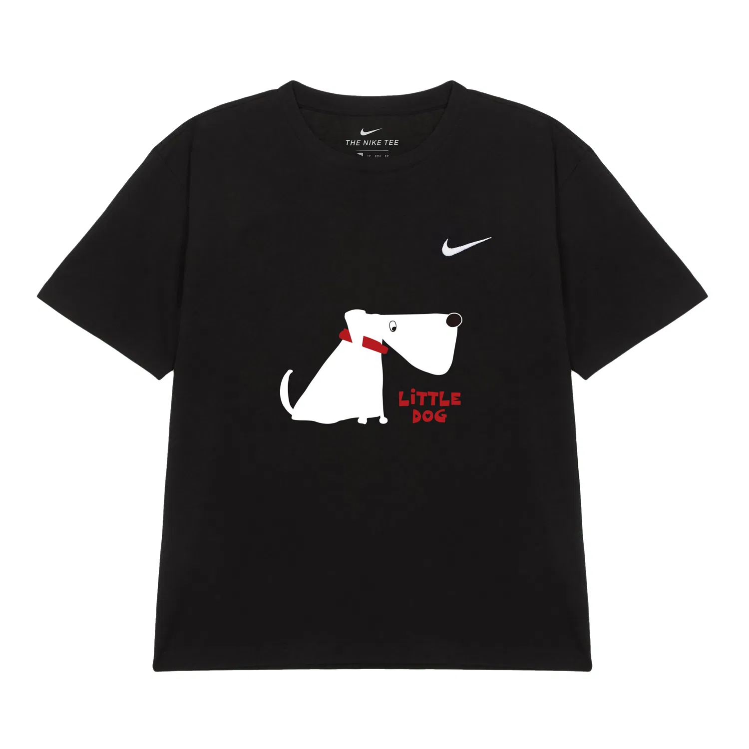Футболка Nike Sportswear T Shirts Unisex Black Crew Neck Moderate Straight Fit