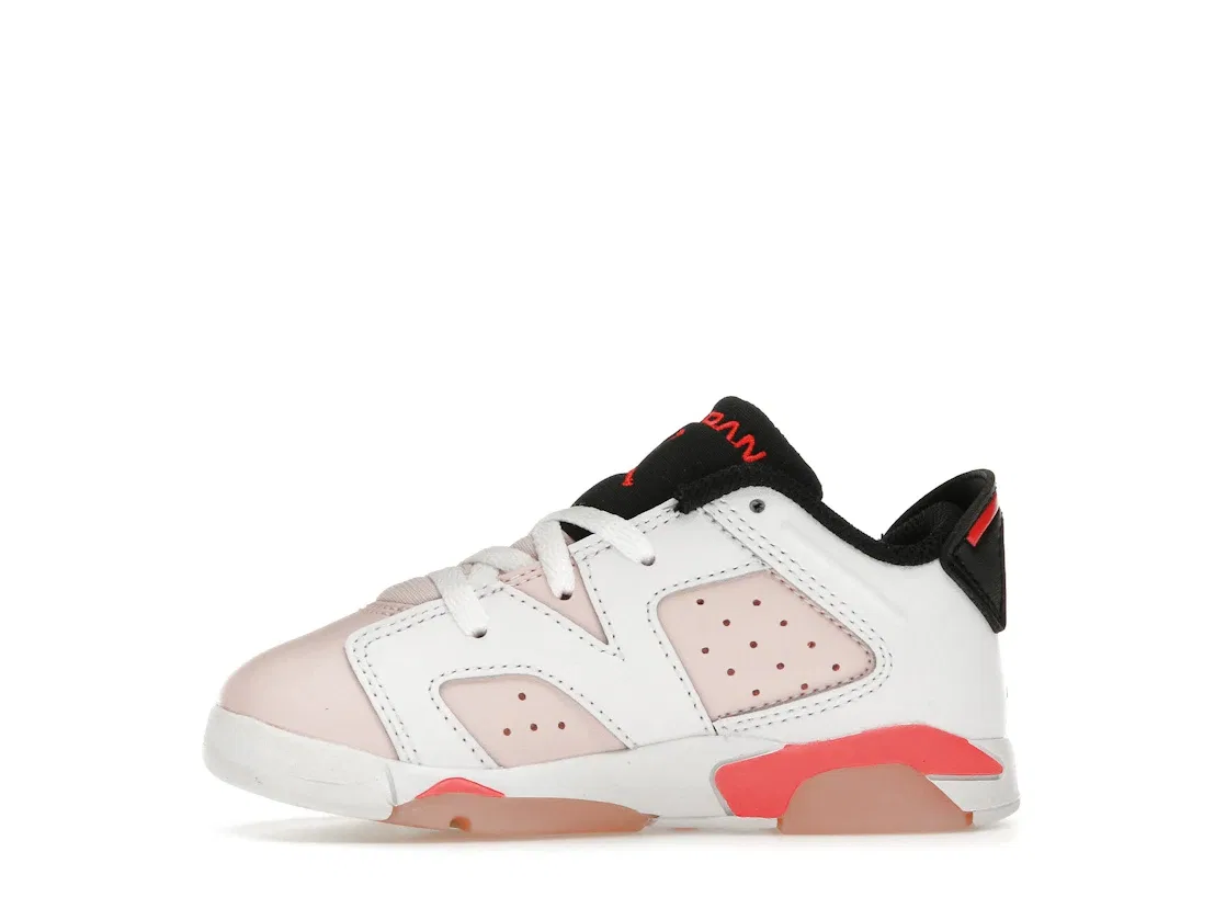 Детские кроссовки Lifestyle Jordan 6 Retro Atmosphere, White/Atmosphere-Infrared 23-Black — фото 3