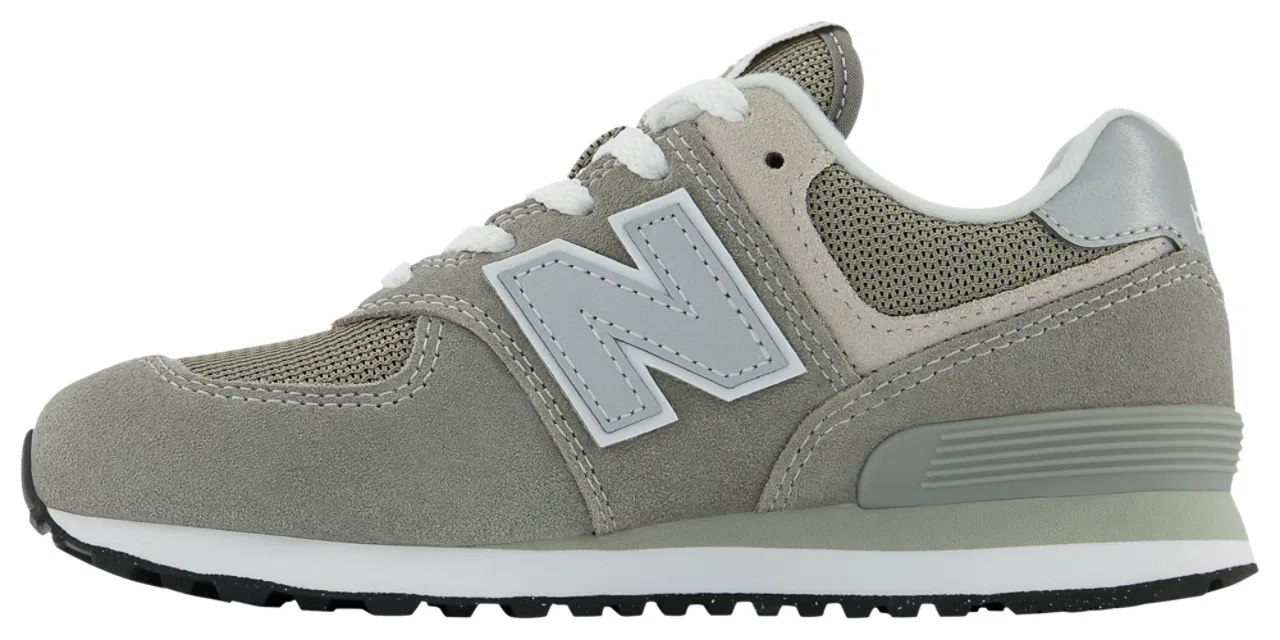 Кроссовки для мальчиков 574 Core New Balance, серый/белый — фото 2