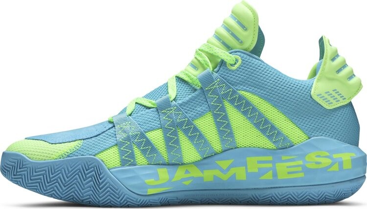 Кроссовки Adidas Dame 6 'McDonalds All American Game', зеленый — фото 4