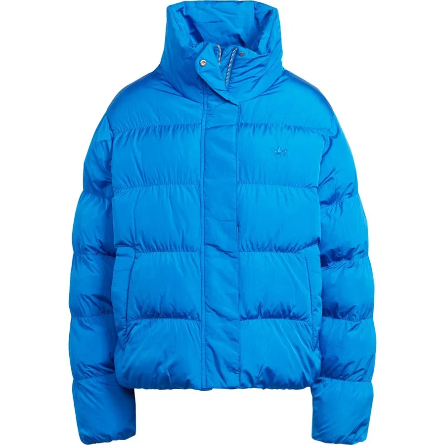 Куртка с наполнителем Vegan Puffer Jacket adidas, Светло-голубой — фото 3