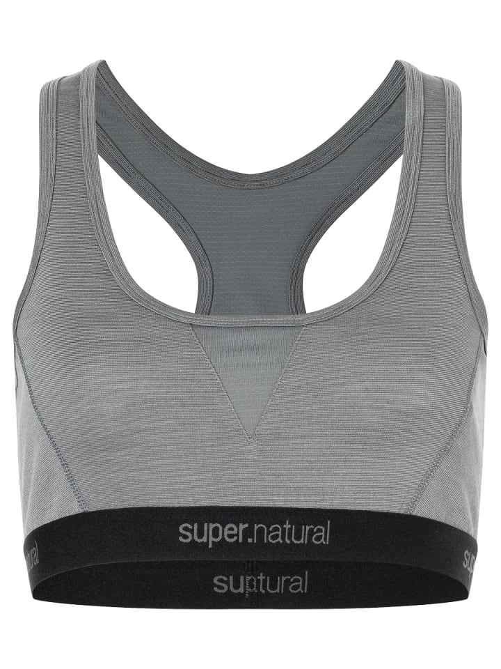 

Бюстгальтер Merino W TUNDRA220 SEMPLICE BRA серого цвета super.natural