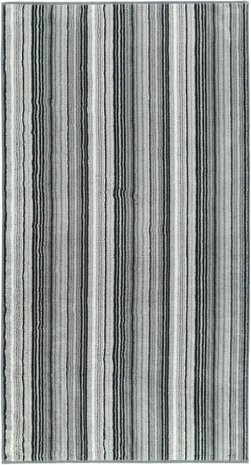 Полотенце для душа, полосатое, Cawö, 80x150 см, Slate — фото 2
