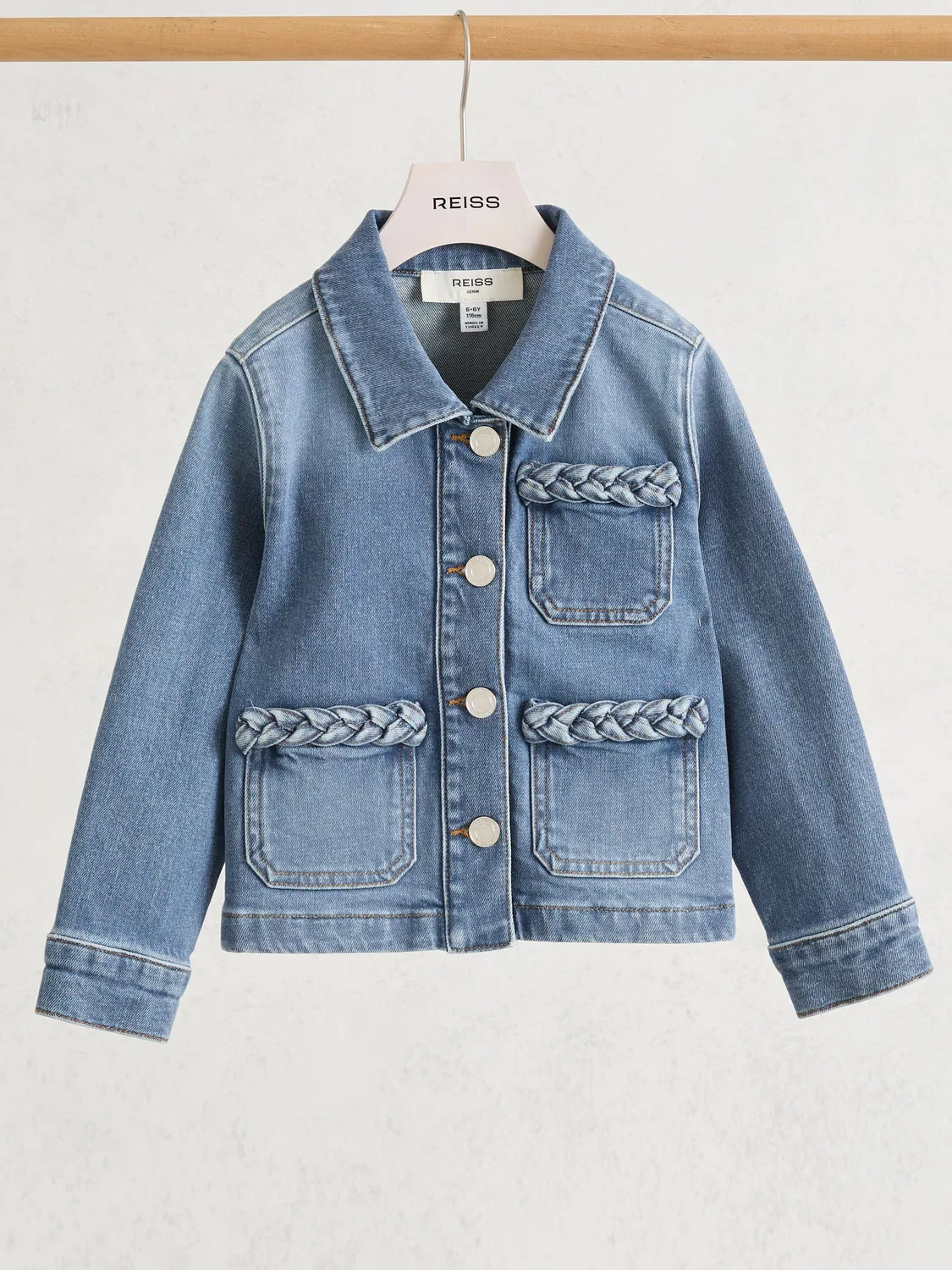Джинсовая куртка Ariel Reiss, Denim Blue — фото 2