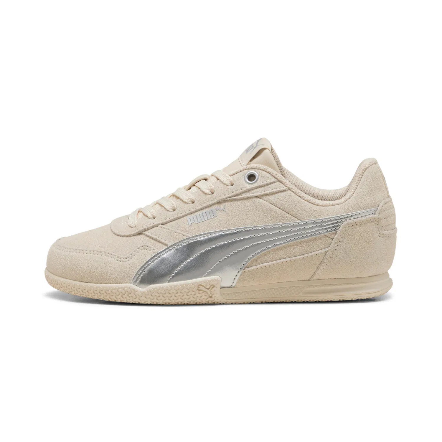 Детские кроссовки Bella Donna Metallic PUMA, White/Silver — фото 2