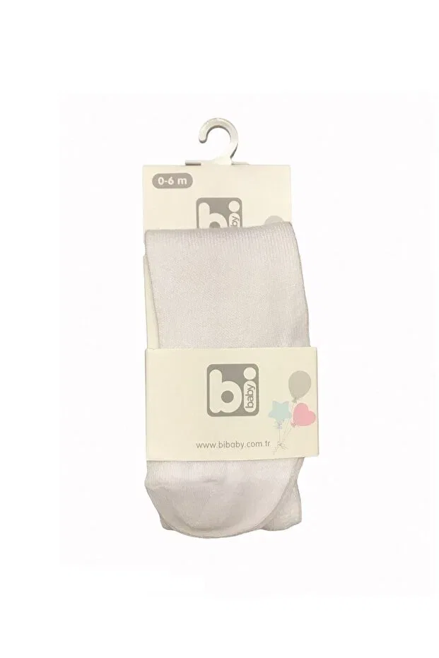 Детские колготки хлопковые Bibaby, White