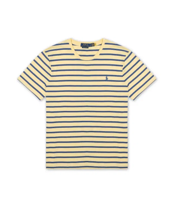 Футболка с полосками, custom slim fit, Polo Ralph Lauren, желтый