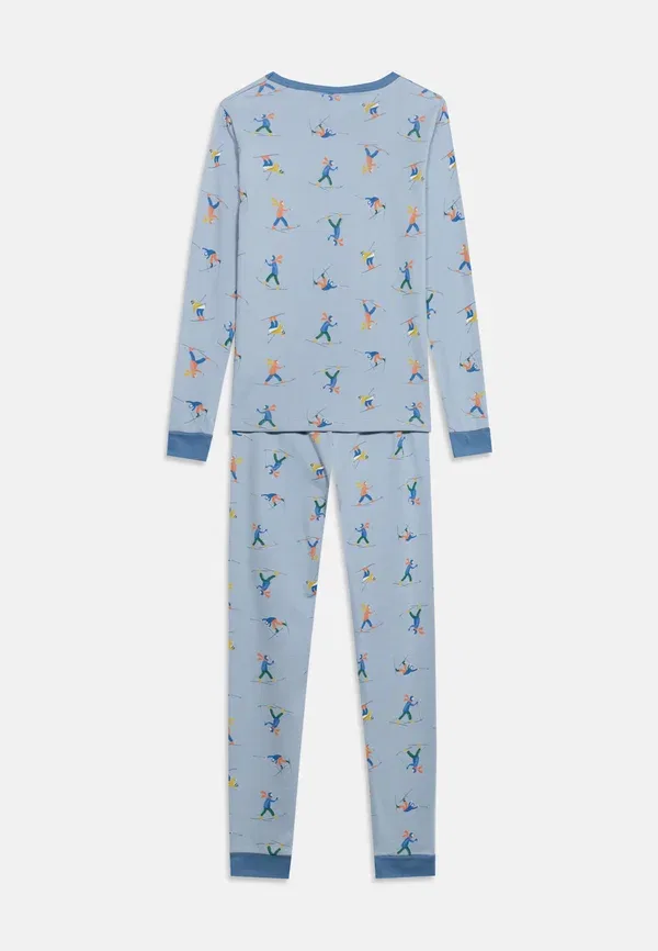 Пижама джерси Snug fit Petit Bateau, Polaire, Ecume, Multi-coloured, мультиколор — фото 2