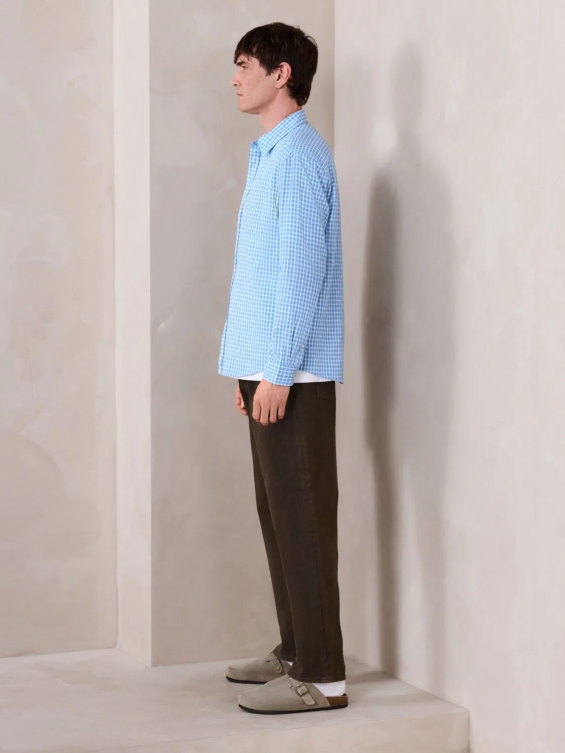 Джинсы tapered fit, N. Premium Next, коричневый — фото 2