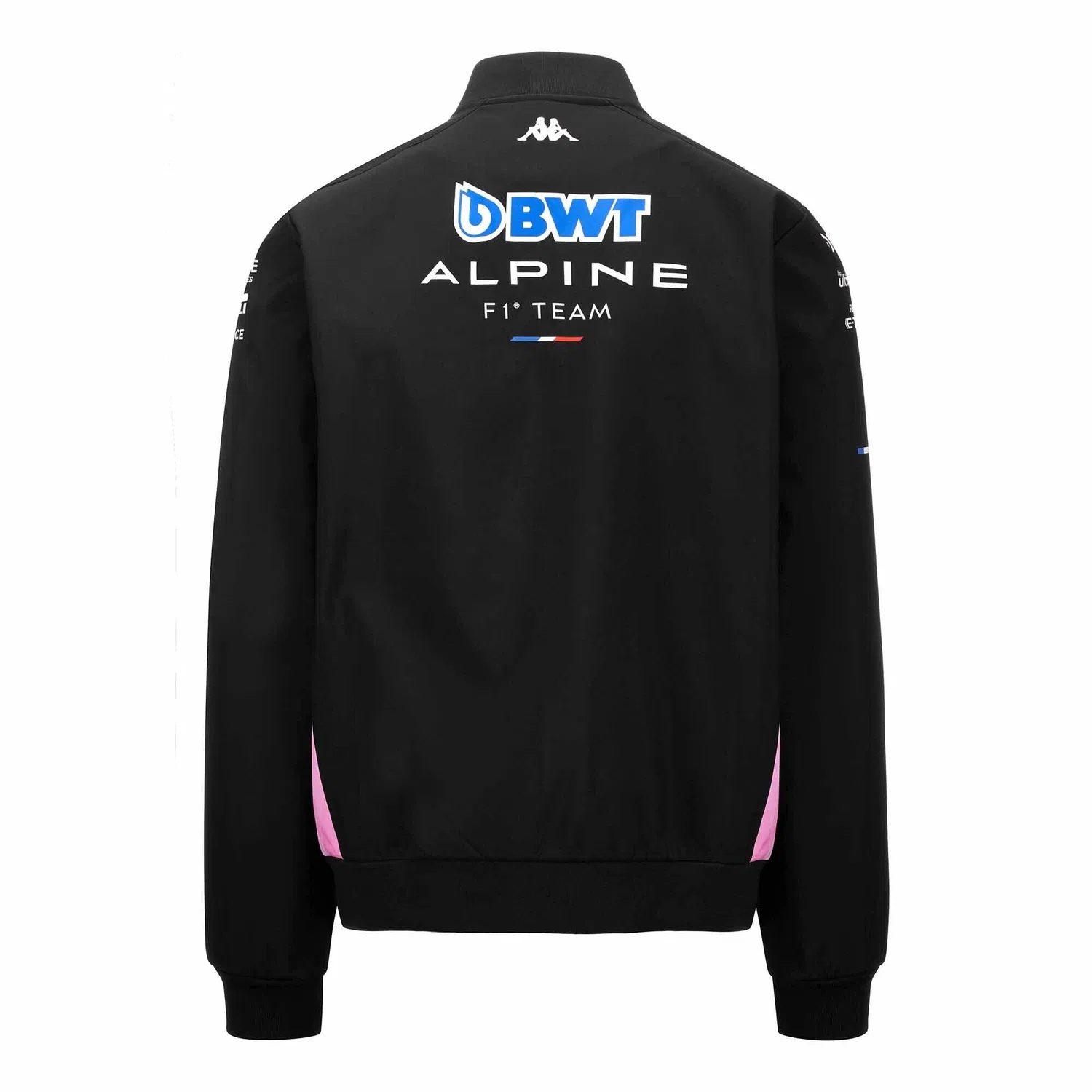 Детская куртка с длинным рукавом Amdacy Alpine F1 Kappa, Schwarz Himbeerrosa — фото 4