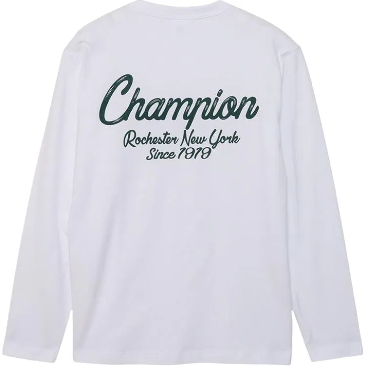 Детская футболка с коротким рукавом Champion FW24 T Shirt, White — фото 3