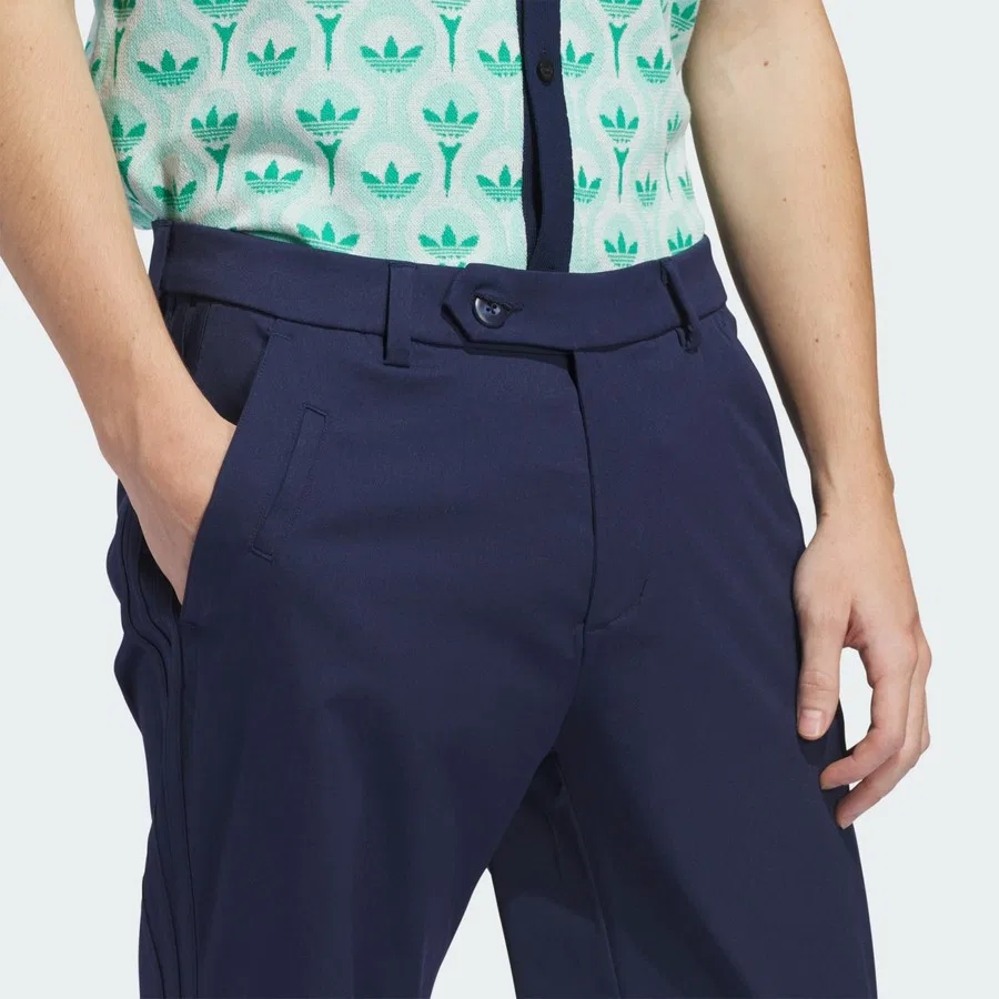 Штаны спортивные с принтом Trefoil adidas Performance JY5284 Originals Twistweave, Белый — фото 4
