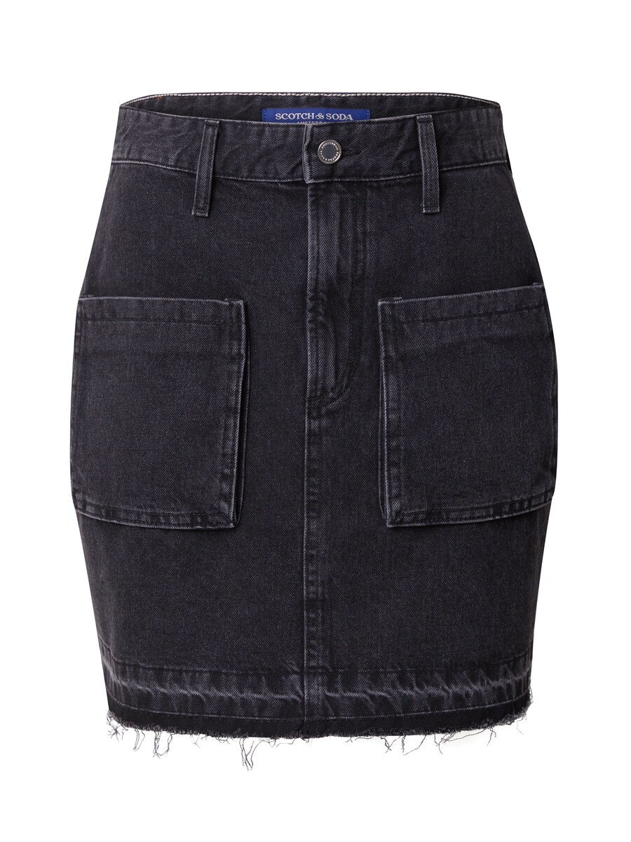 

Юбка мини SCOTCH & SODA Skirt, черный деним