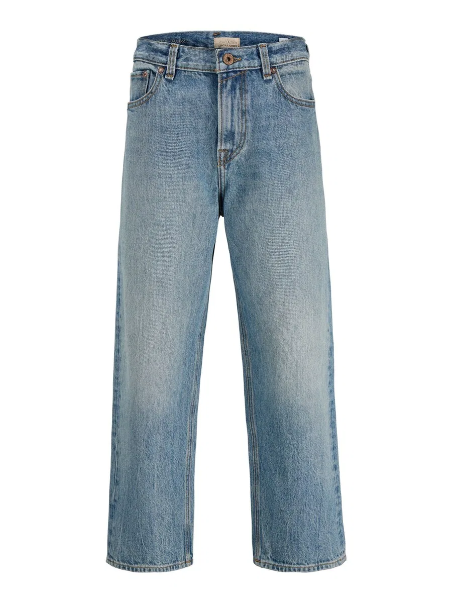 Джинсы Jack & Jones Junior Baggy Jeans 'JJIAlex JJCooper' синего цвета