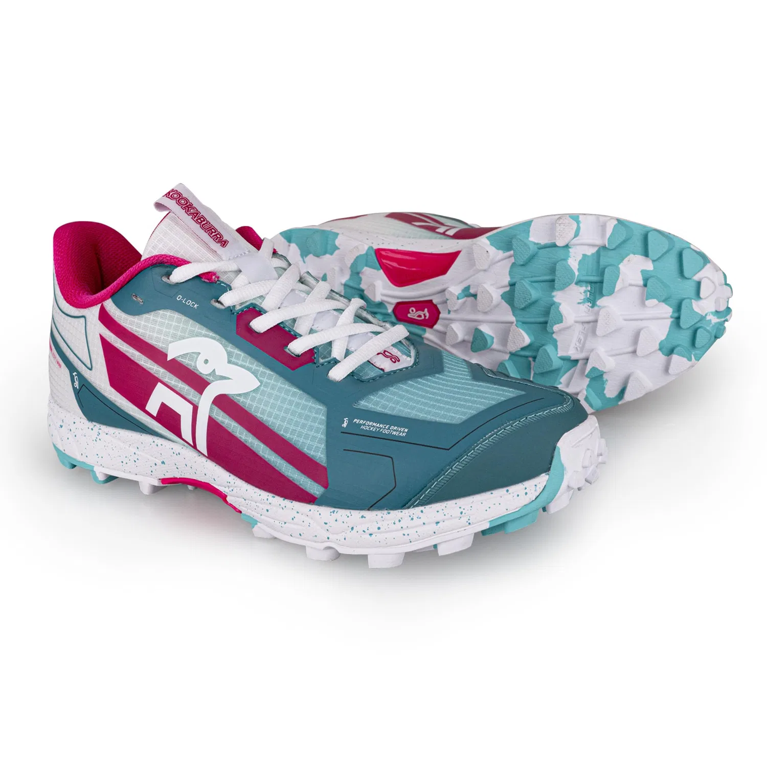 Детские хоккейные туфли для мальчиков Surge Hockey Shoe Kookaburra, Pink Tea Leaf