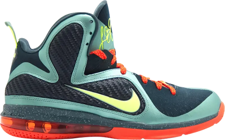 

Кроссовки Nike LeBron 9 'Cannon', зеленый