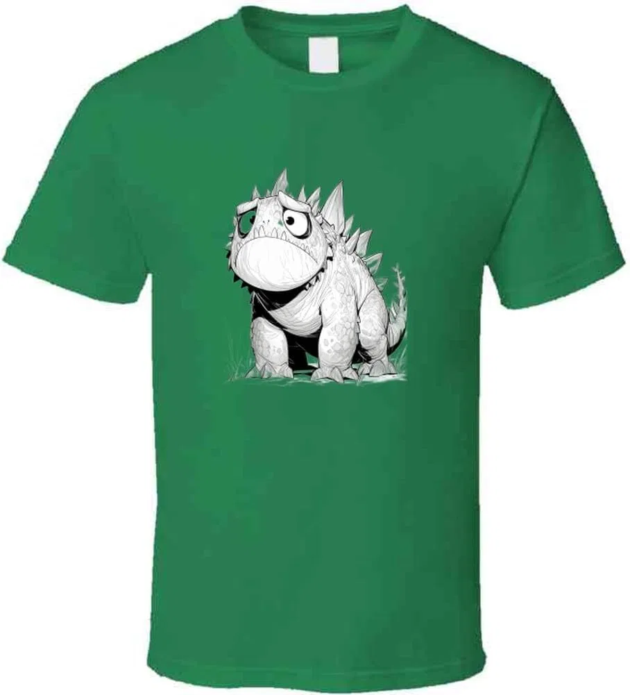 Мужская футболка с динозаврами, Irish Green