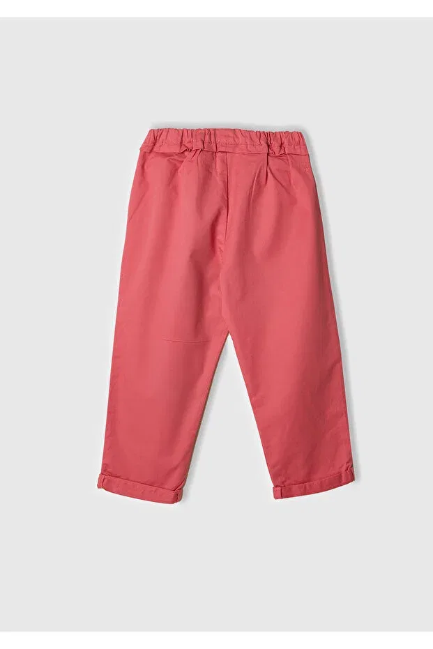 Детские брюки для девочек с регулируемой талией United Colors Of Benetton, Fuchsia — фото 3