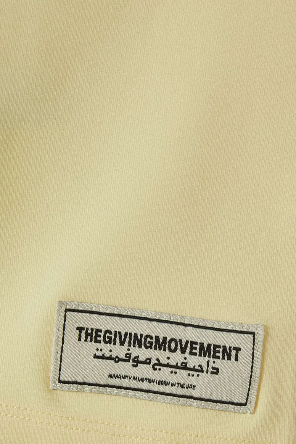 Шорты велосипедки из переработанного софтскина The Giving Movement, желтый — фото 3