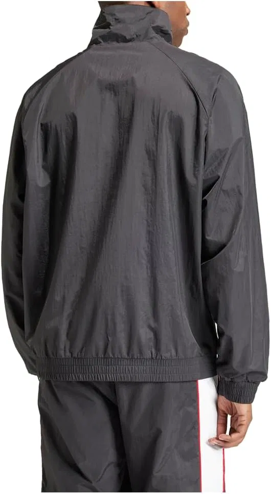 Ветровка Adidas Half Zip Ny мужская спортивная верхняя одежда повседневная - black — фото 2