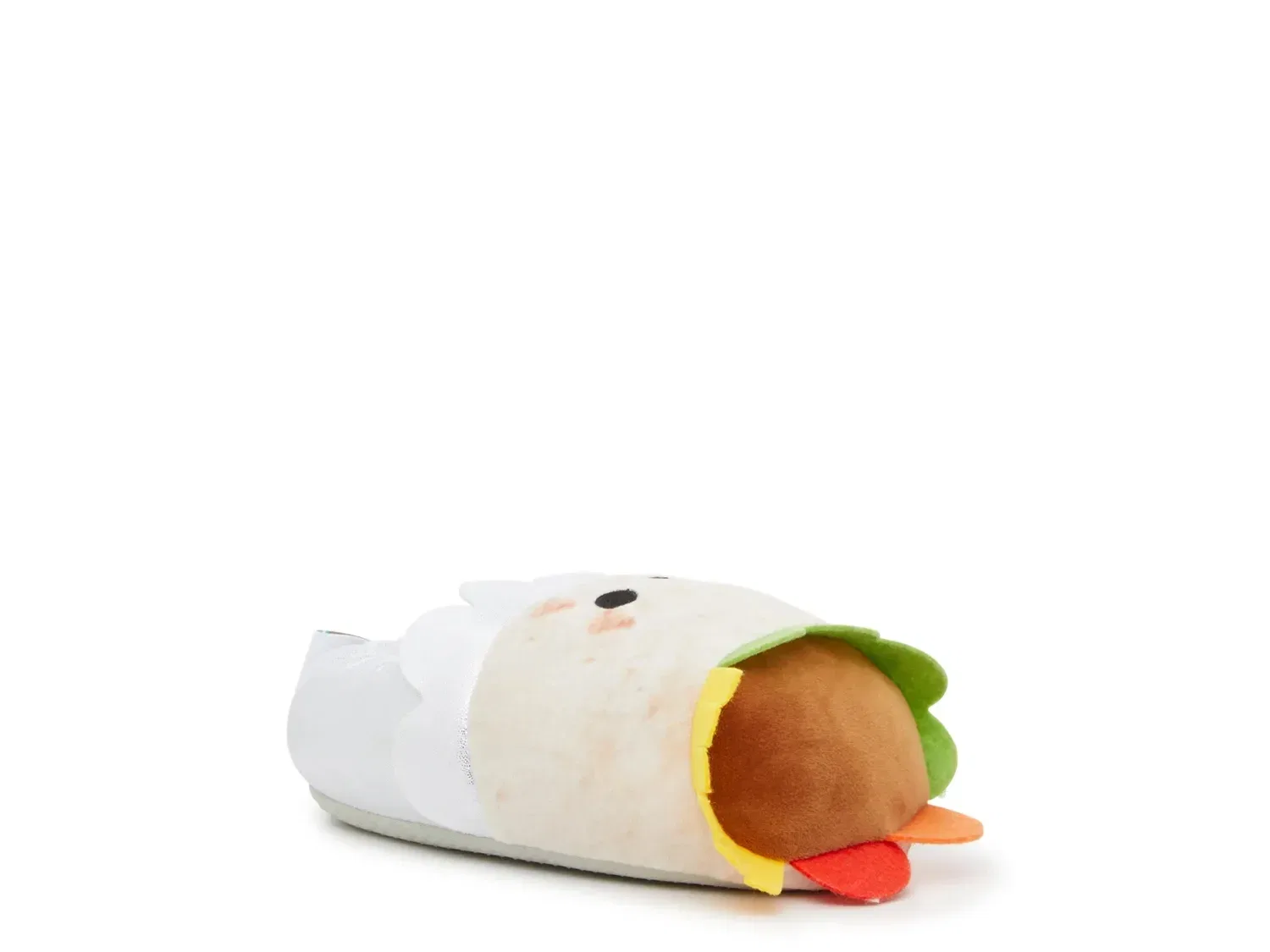 Тапочки Burrito Bernardo Original Squishmallows, Silver/Beige/Multicolor — фото 2