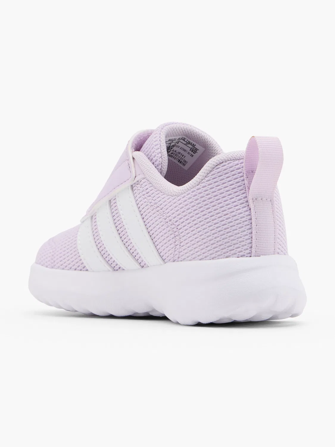Детские кроссовки на липучке Adidas VL MOVE CF I, сиреневый — фото 3