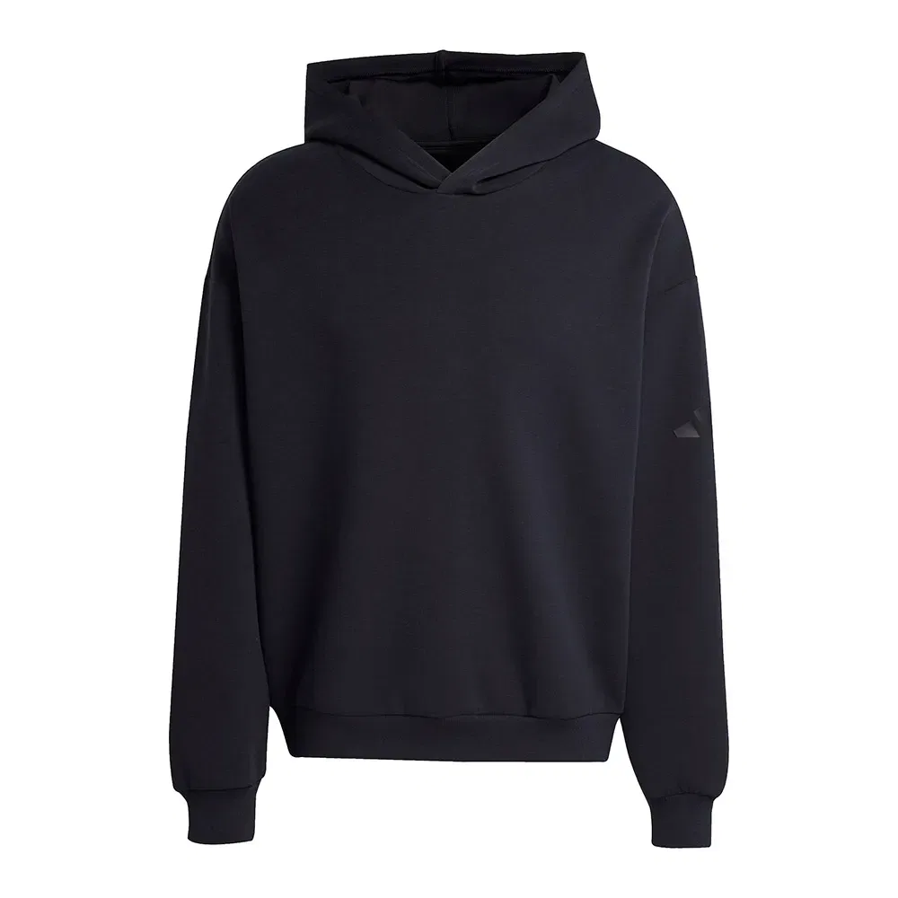 Худи Soft Luxe Adidas, черный — фото 3