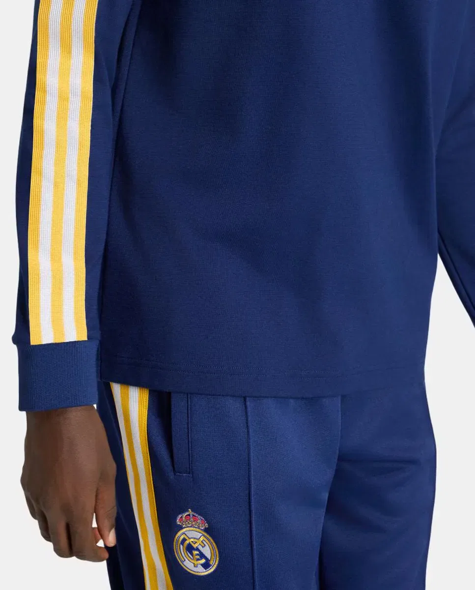 Мужская худи Real Madrid CF adidas, Azul — фото 4