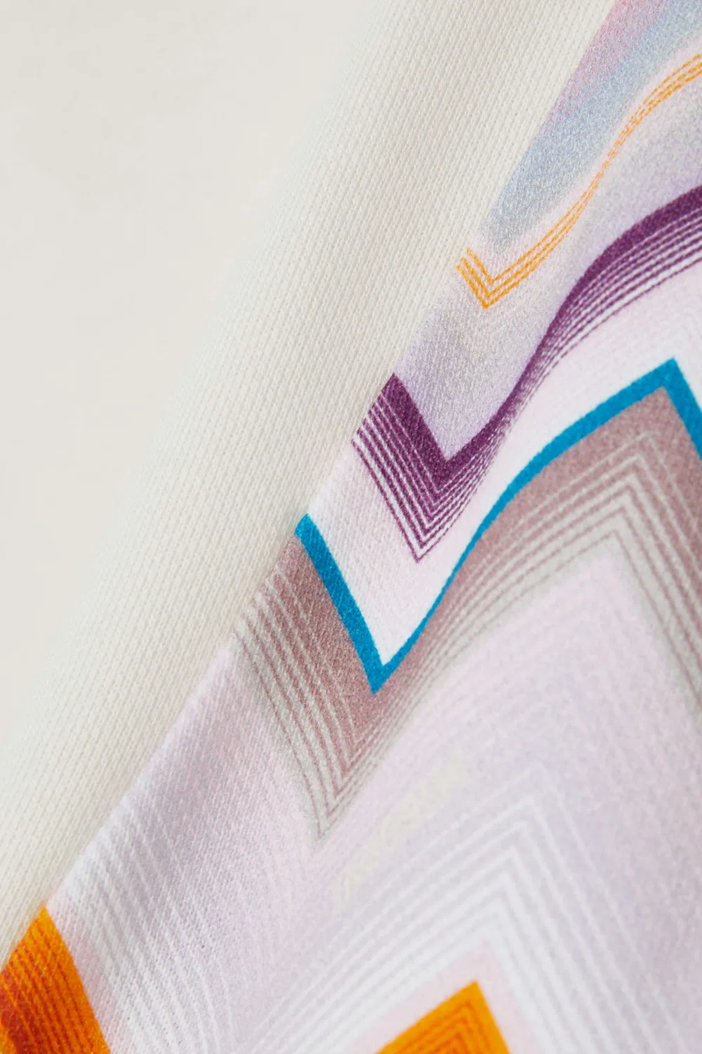 Свитшот с принтом Signature Missoni, белый — фото 3