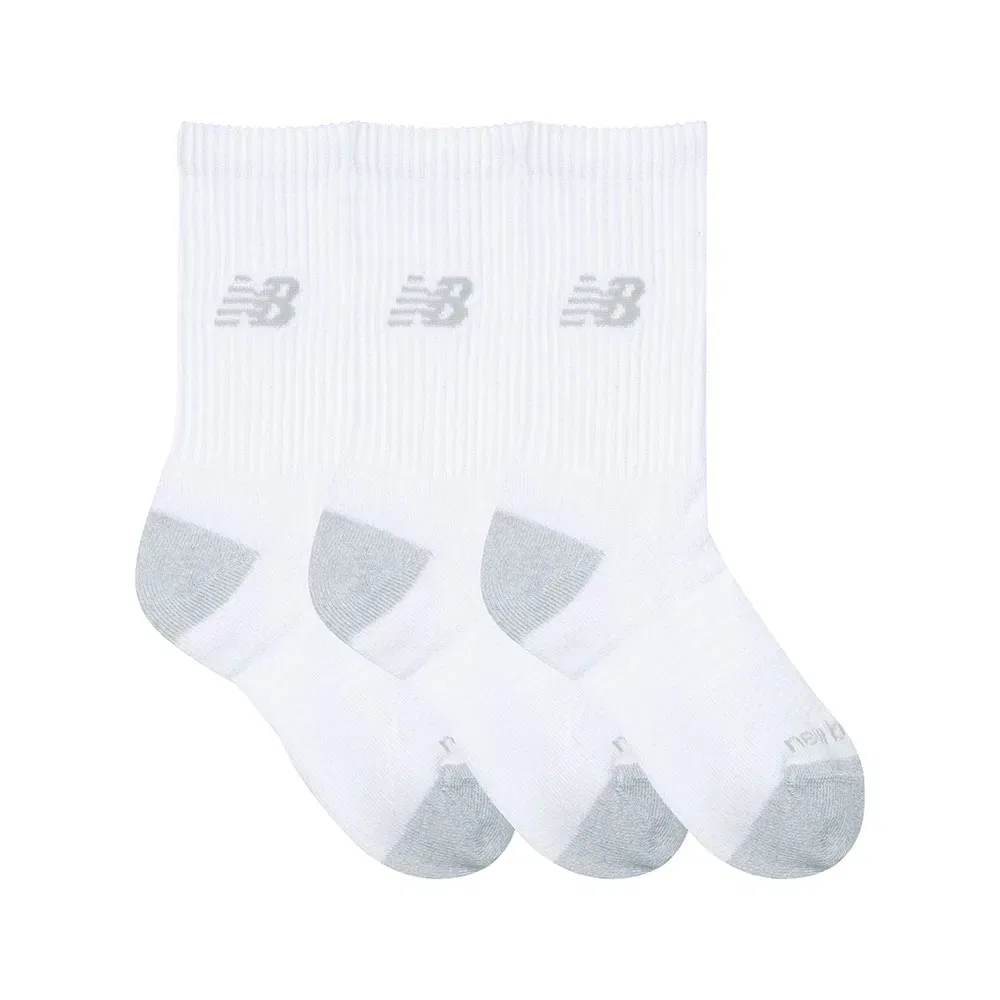 Детские носки для девочек с технологией NB DRY Active Short Socks New balance, White — фото 3
