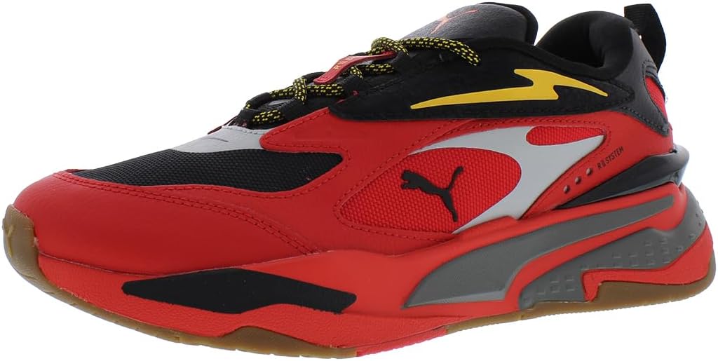 

Мужские кроссовки PUMA RS-Fast Flames с шнуровкой - красные