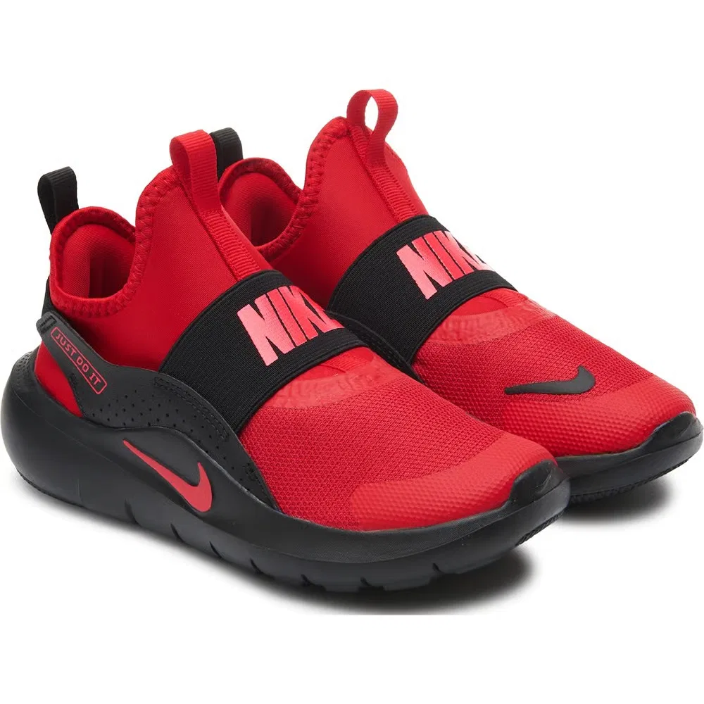 Детские кроссовки Flex Runner 4 без шнурков для малышей Nike, Red/Black
