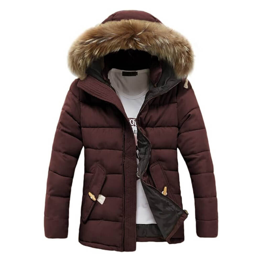

Пуховик Foursteed Men's, бордовый