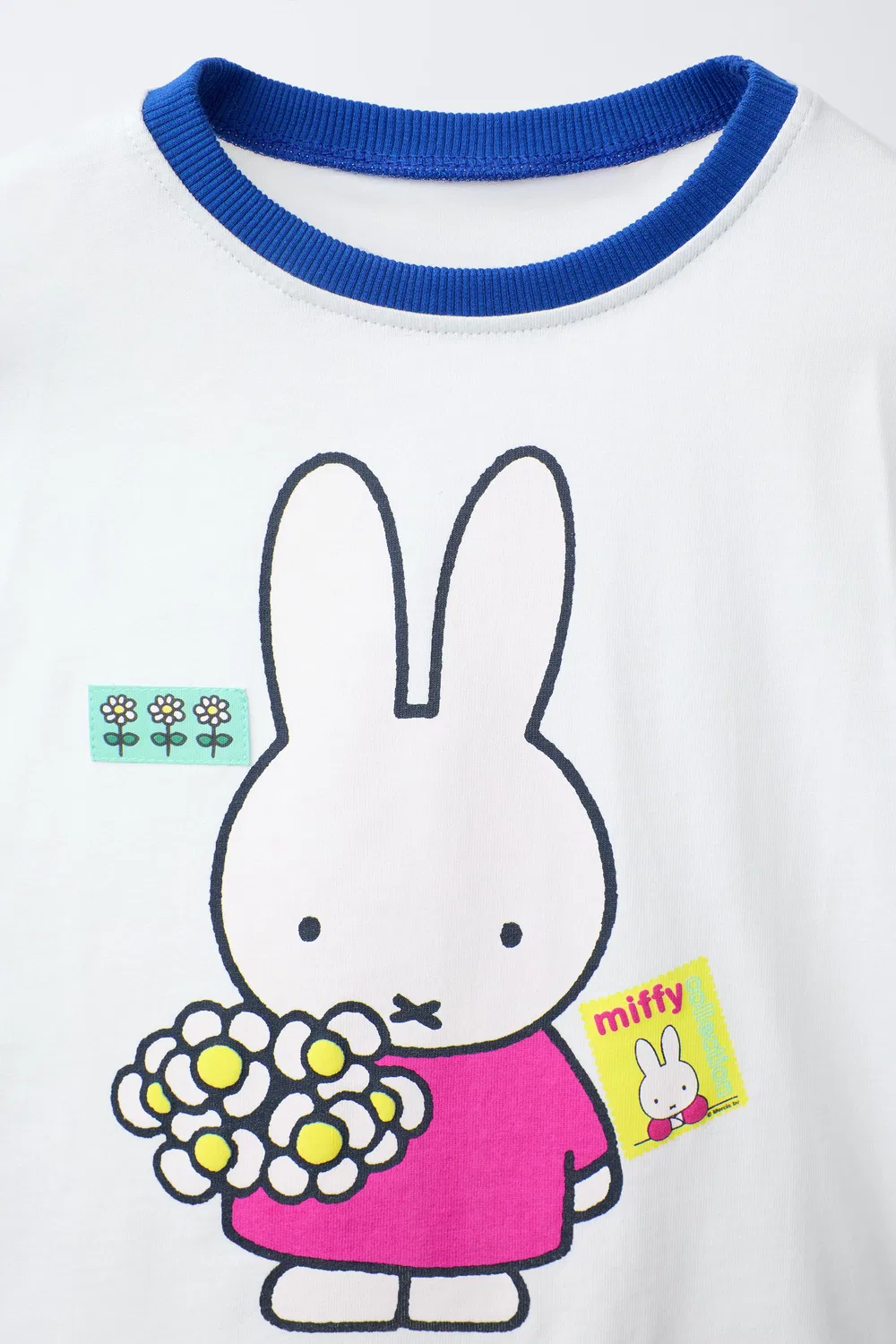 Футболка с контрастным рисунком MIFFY MERCIS BV ZARA, White — фото 3