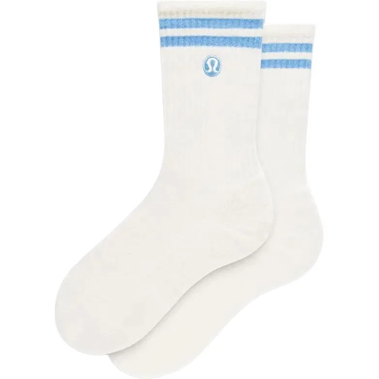 Детские носки с высоким голенищем Lululemon, Coconut Ivory White/OAVE