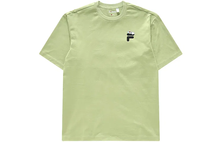 Детская футболка с коротким рукавом Grass Green FILA FUSION