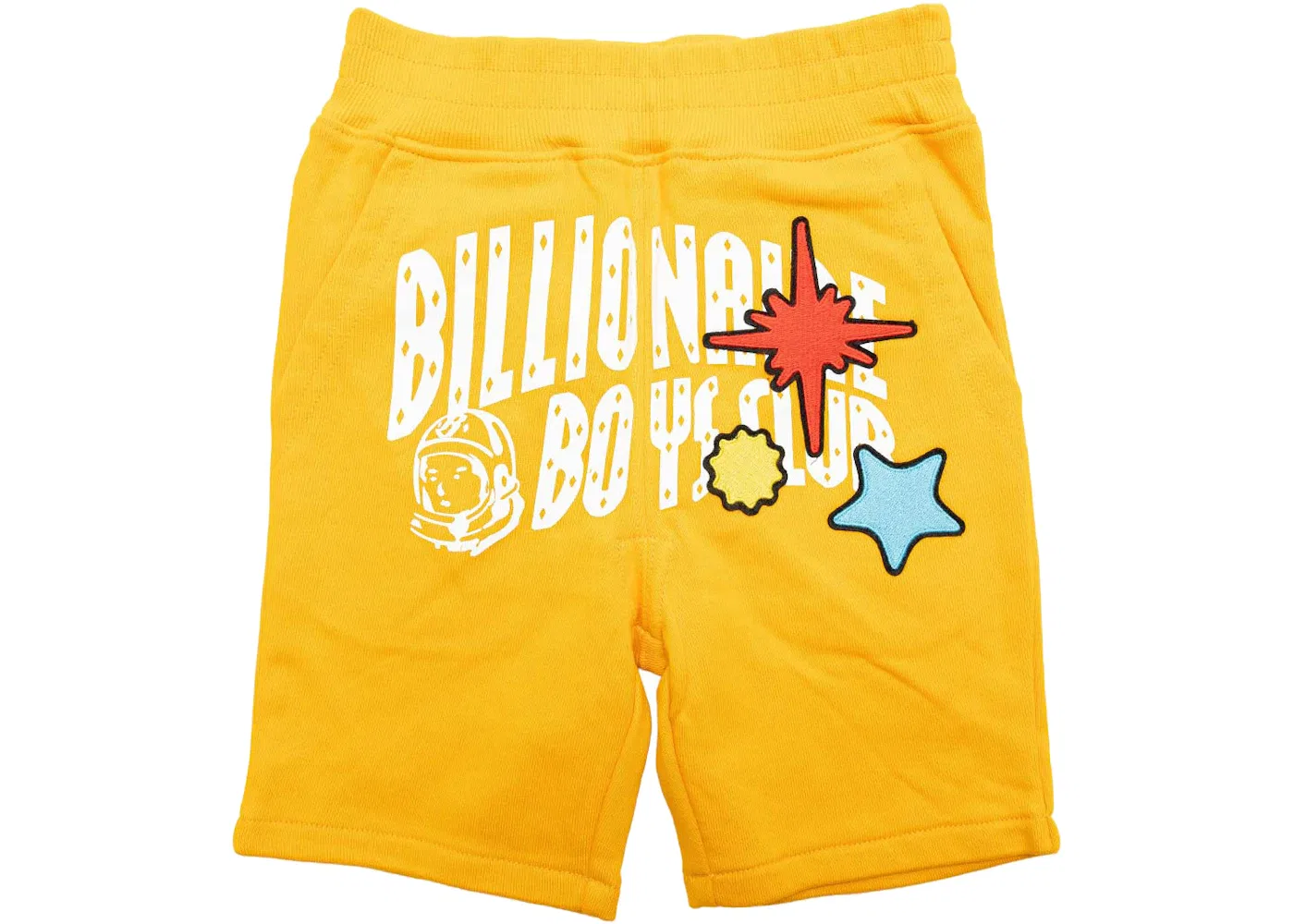 Детские шорты с принтом Stars Billionaire Boys Club, Yellow/Saffron