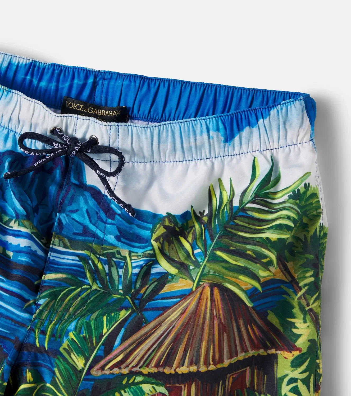 Плавки с принтом Hawaii, Dolce&Gabbana Kids, мультиколор — фото 4