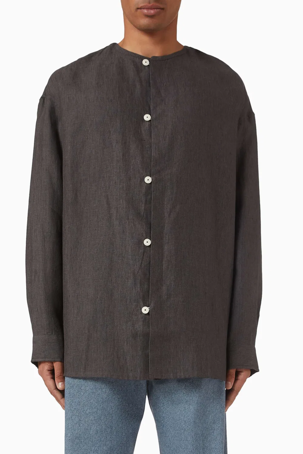 Рубашка льняная La Chemise Pastro Jacquemus