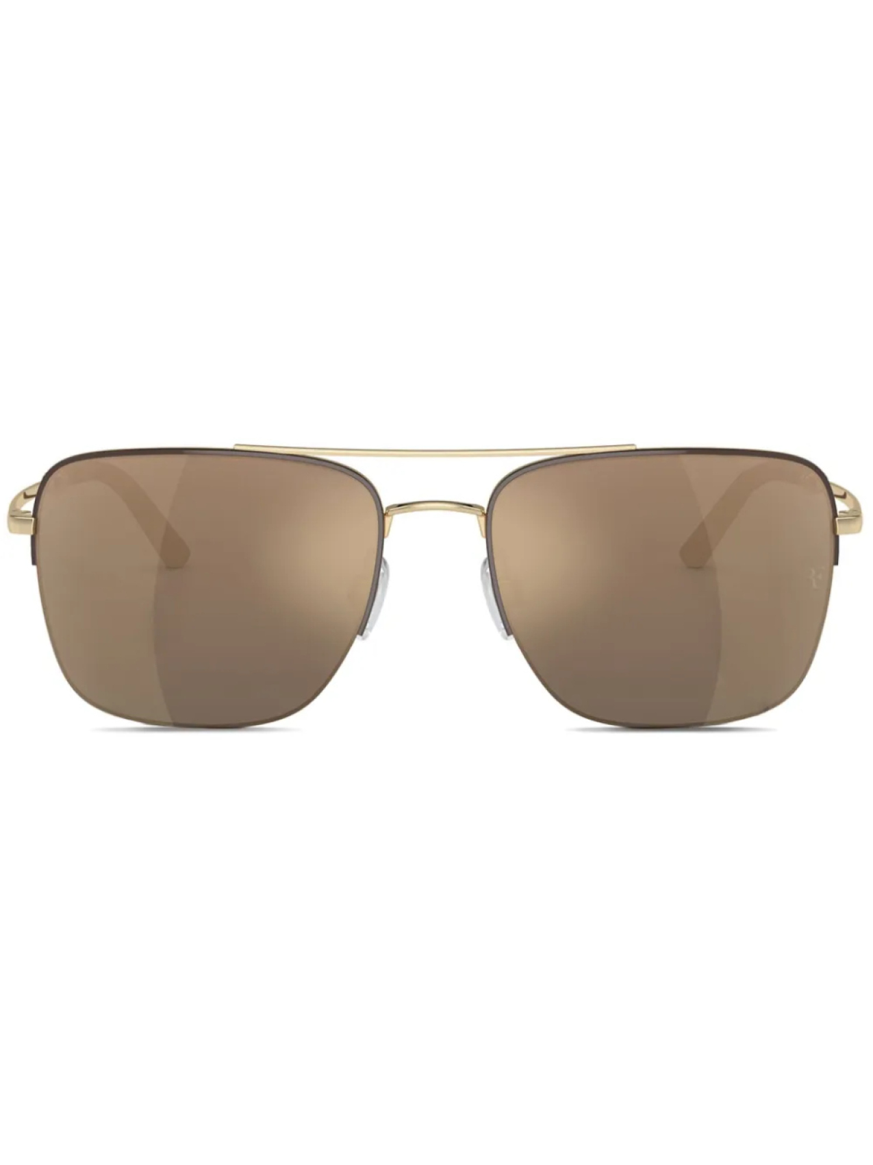 

Oliver Peoples солнцезащитные очки R-2, золотой