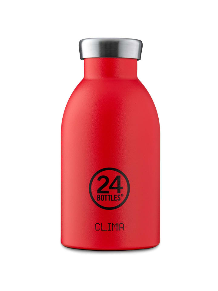 

24Bottles Бутылка для напитков Clima 330 мл, цвет ярко-красный
