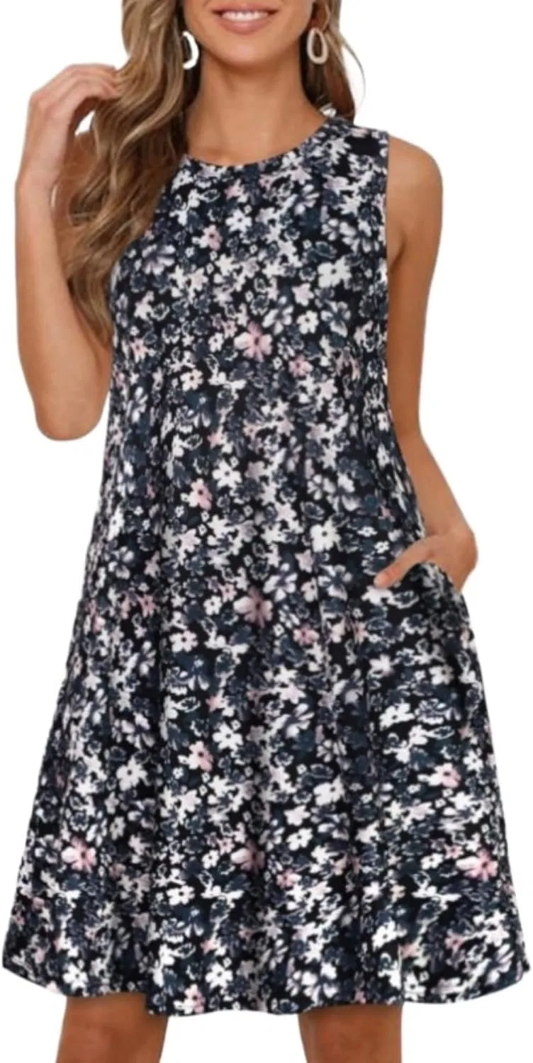 Женское летнее платье с карманами Generic, Dresses15