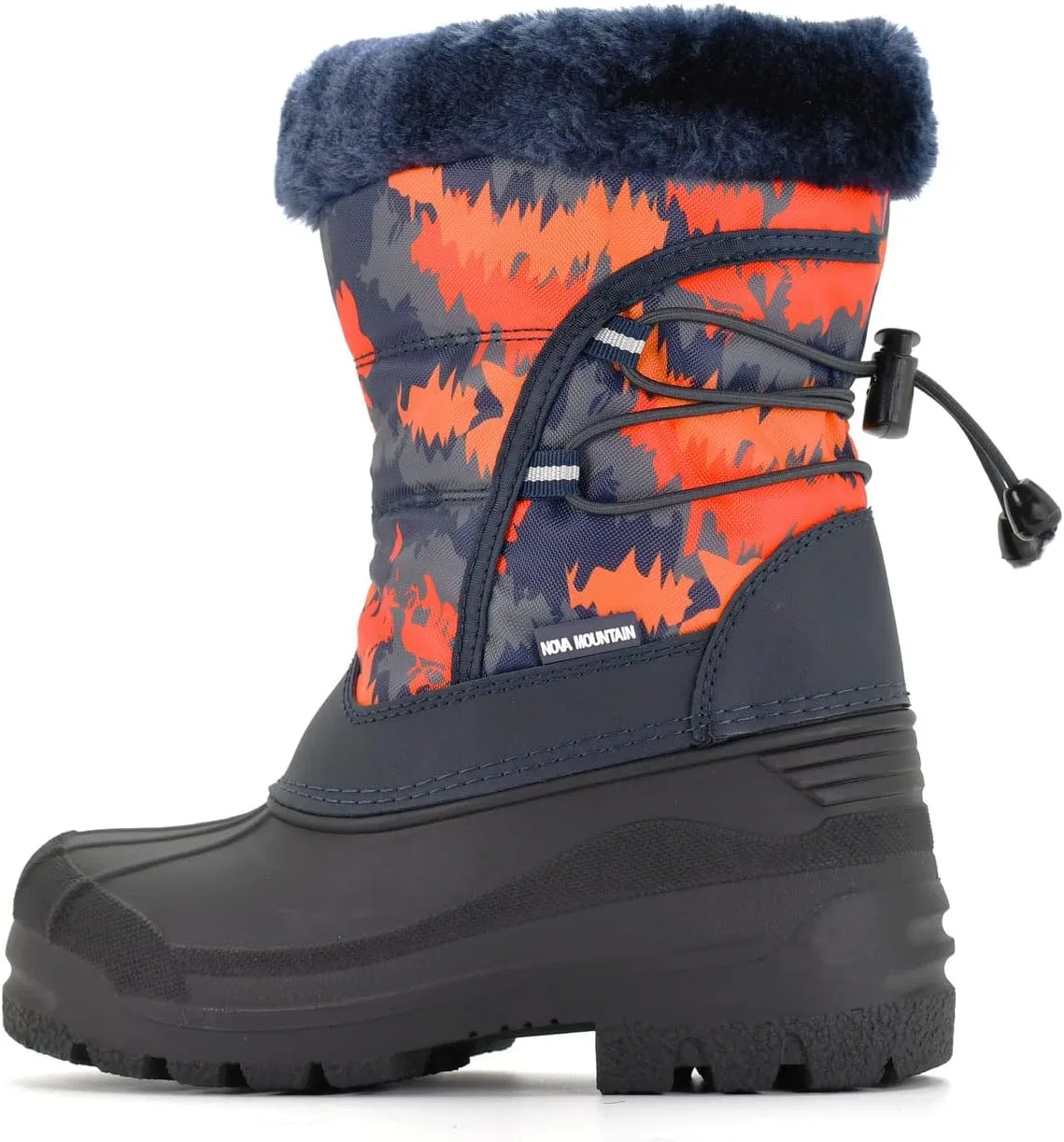 Детские зимние снежные ботинки для девочек Nova Mountain Nova Footwear, Blackmulti — фото 4