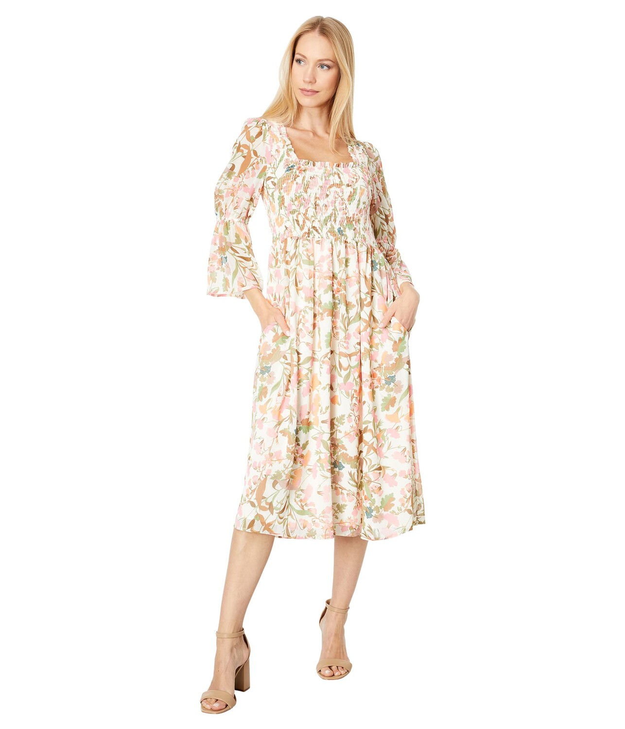 

Платье Lost + Wander, Wildflowers Midi Dress