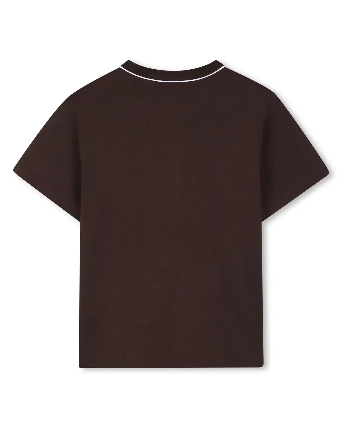 Детская футболка для мальчиков с принтом BOSS Kidswear, Marrón — фото 3
