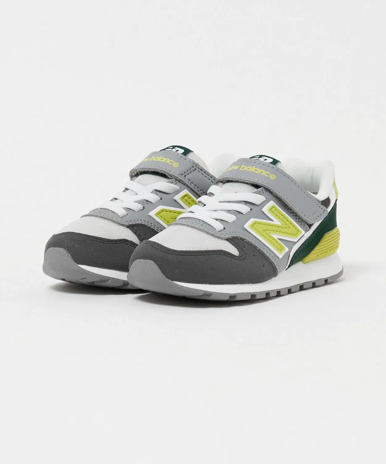 Детские кроссовки на липучках IZ996 Lilac New Balance, Lilac — фото 2