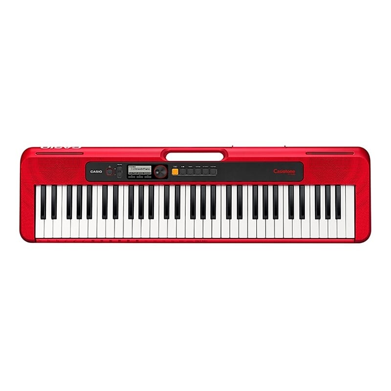 

Casio CTS200 61-клавишная портативная клавиатура CasioTone — красная CTS200RD