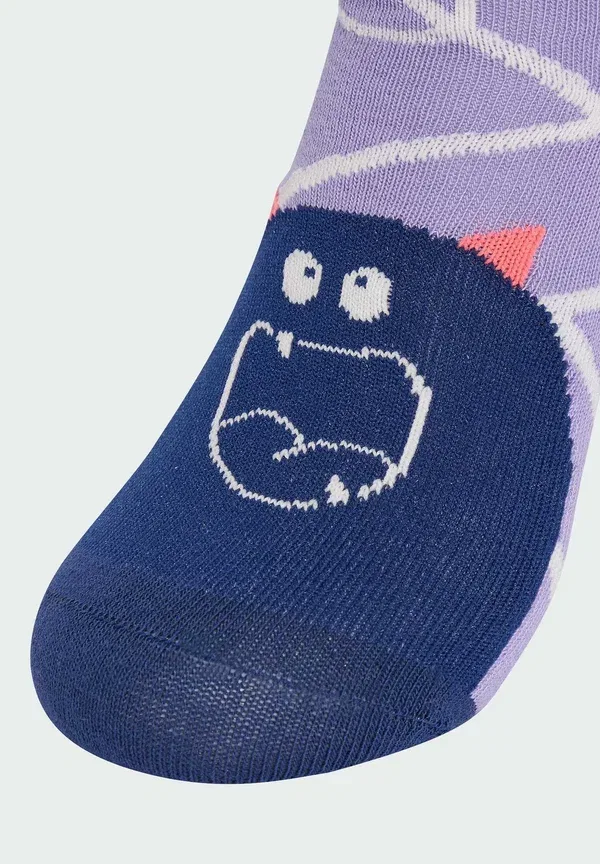 Детские носки tiro_nster, набор из 3 пар, унисекс - носки Adidas Sportswear, фиолетовый/сиреневый — фото 2