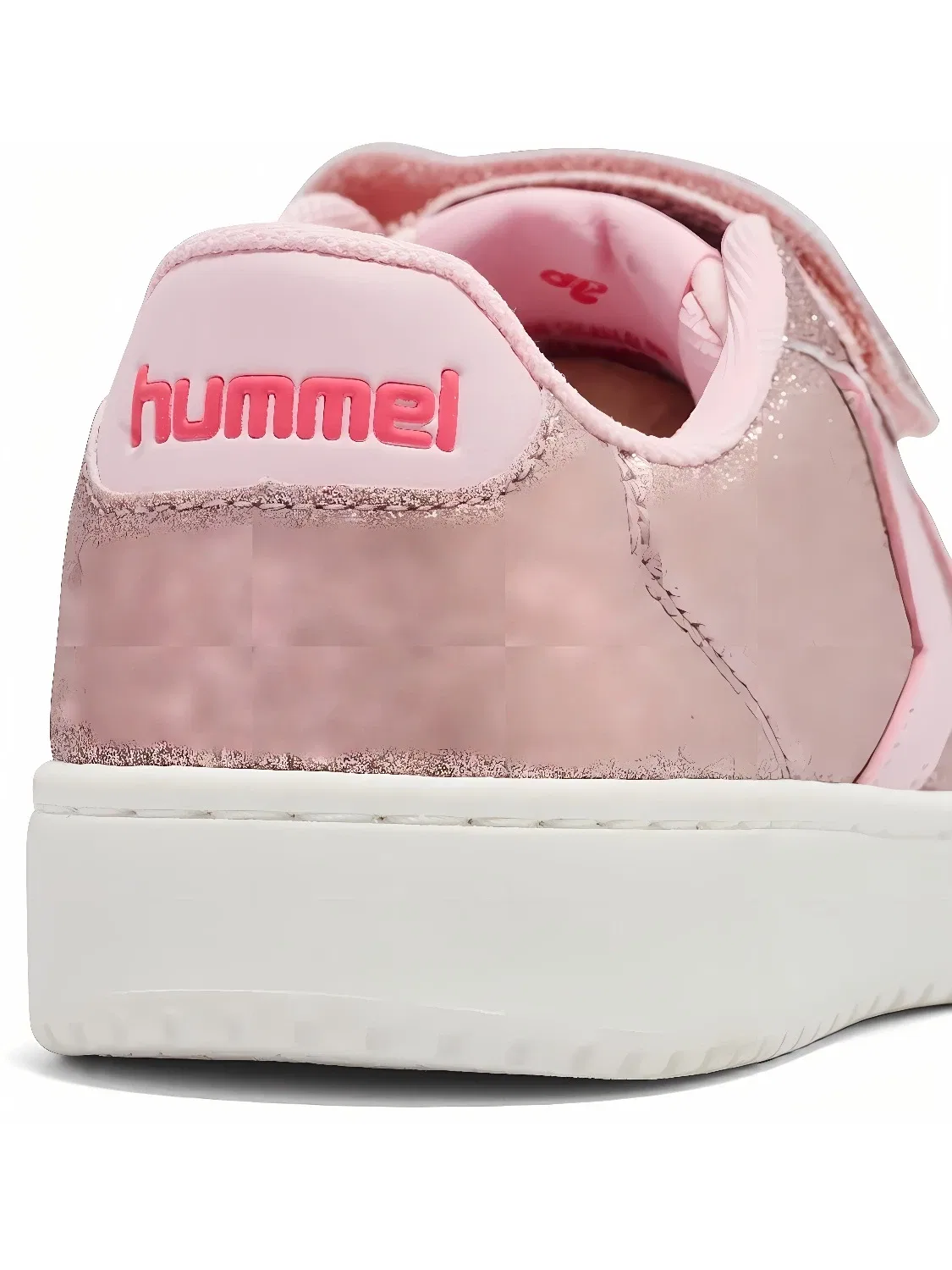 Кроссовки спортивные детские Derby Court Xm Jr Hummel, розовый — фото 3